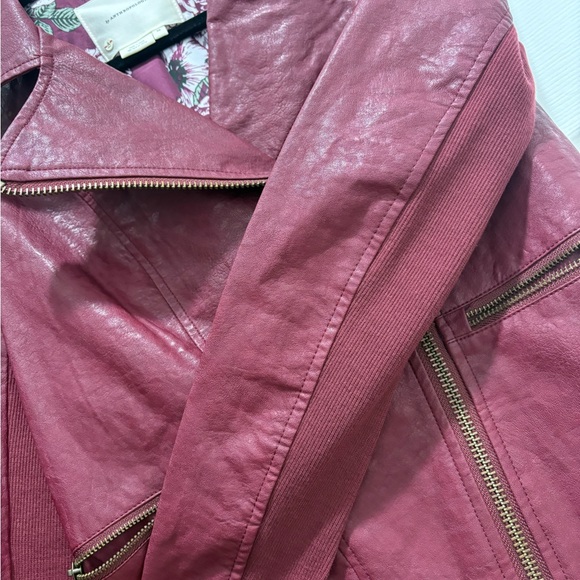 Anthropologie Deep Red Jacket - Picture 5 of 10